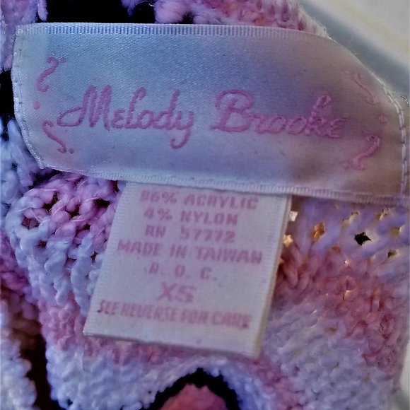 Vtg Trendy Melody Brooks Knit Sweater Vest-Video - Picture 11 of 12